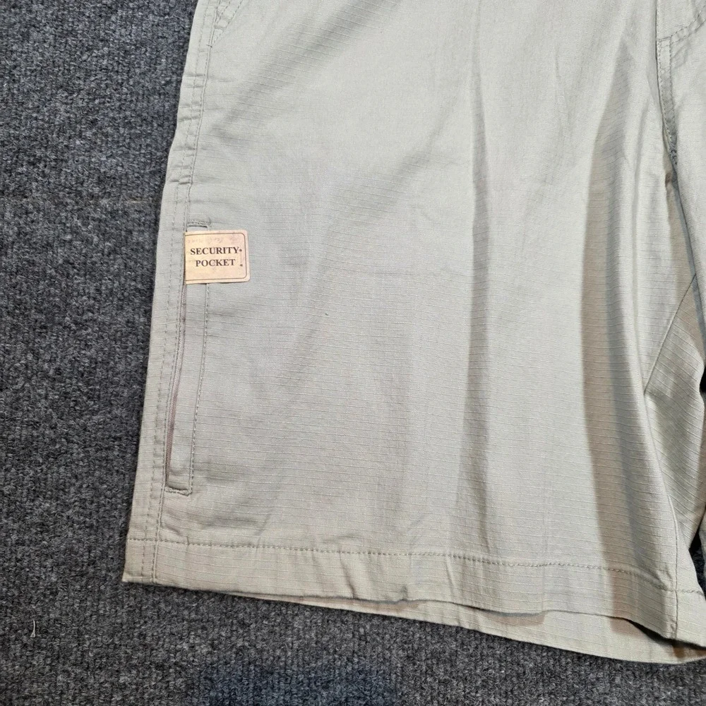 NWT Clearwater‎ Outfitters Mens 42W Ripstop Chino Shorts Khaki Gorpcore Fishing